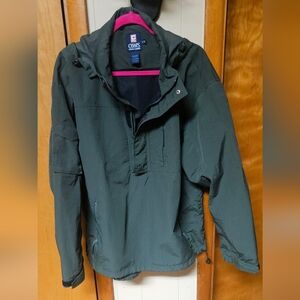 Chaps Ralph Lauren Dark Green Windbreaker